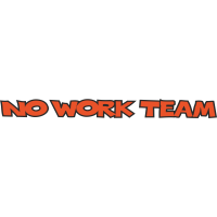 No Work Team оранжевая