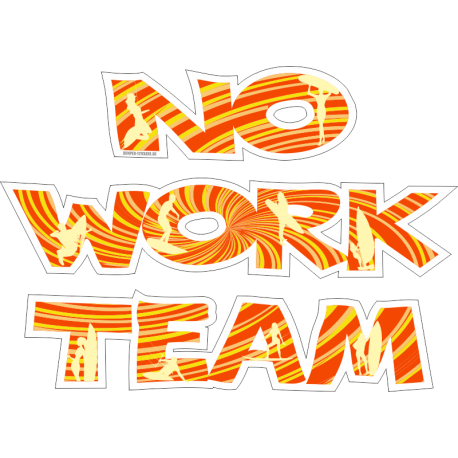 No Work Team для темного фона