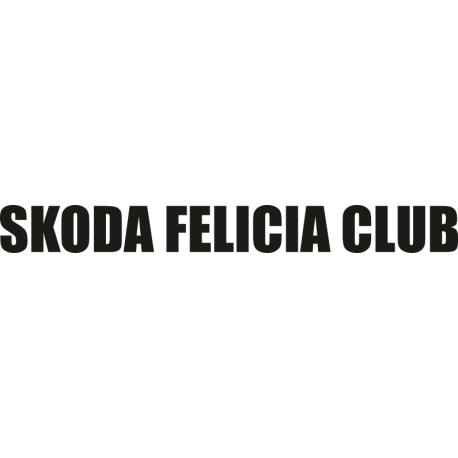 Skoda Felicia Club - Клуб любителей Шкоды Фелиции