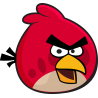 Красная птица из Angry Birds – Злые Птицы