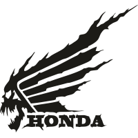 Honda/Хонда с черепом