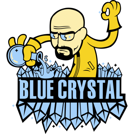 Blue crystal