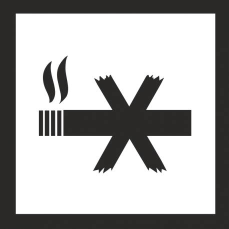 Знак - Нельзя курить