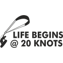 Кайтер -Жизнь начинается с 20 узлов - Life begins @ 20 knots