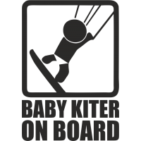 Baby kiter on board - Ребеной кайтер на борту