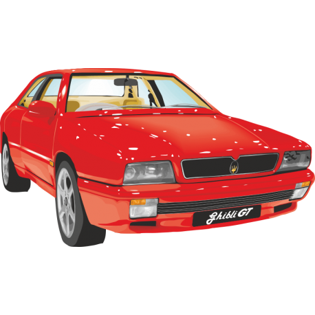 Красный автомобиль