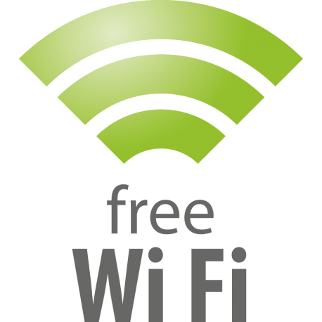 Знак Бесплатиный WiFi - Free WiFi